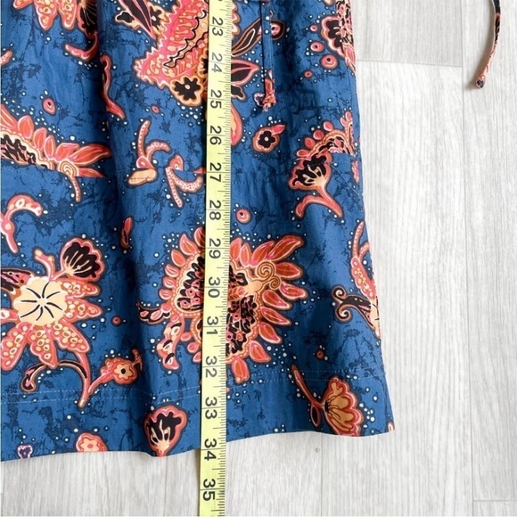 A.L.C. Myra Mini Dress in Blue/Pink Paisley Floral Size 4 - Picture 9 of 14